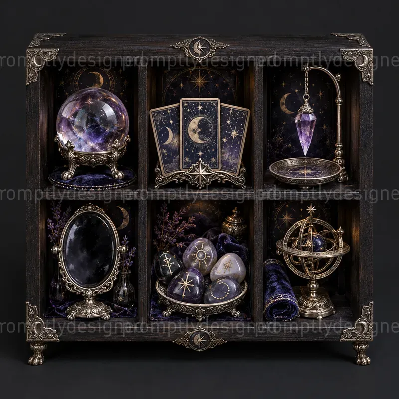 Witches Miniature Shadowboxes