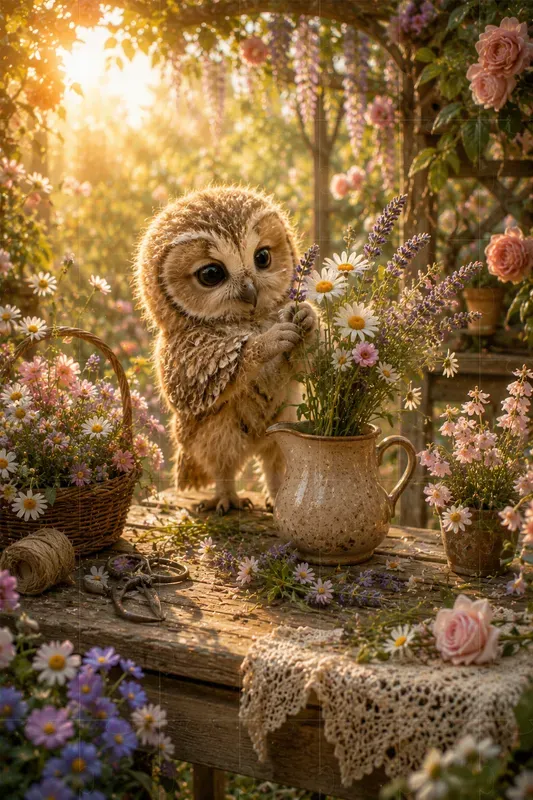 Cozy Morning Story Scenes