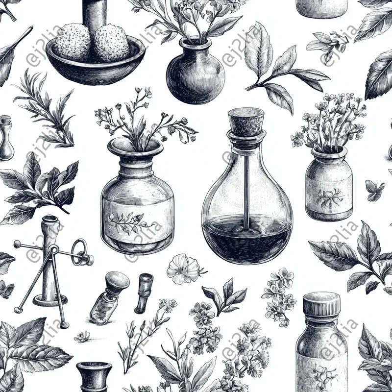 Vintage Seamless Patterns