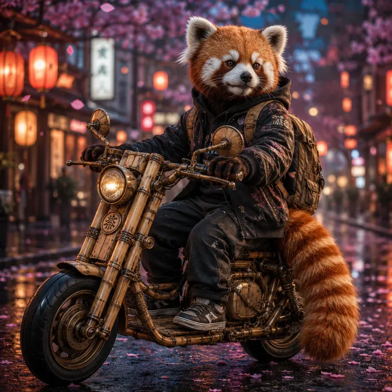 Animals On Impossible Vehicles