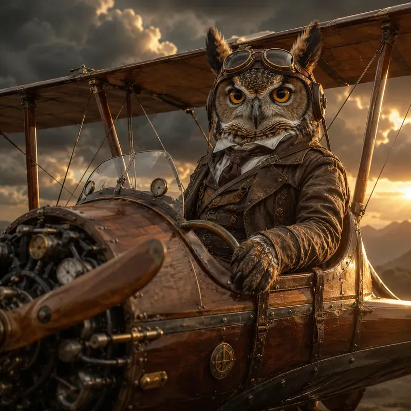Animals On Impossible Vehicles