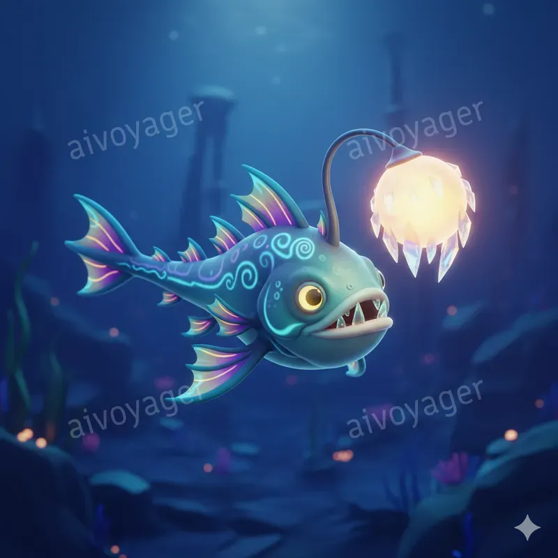 Abyssal Bioluminescent Creatures