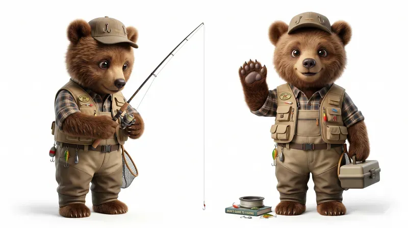3D Animal Professions Dual Poses