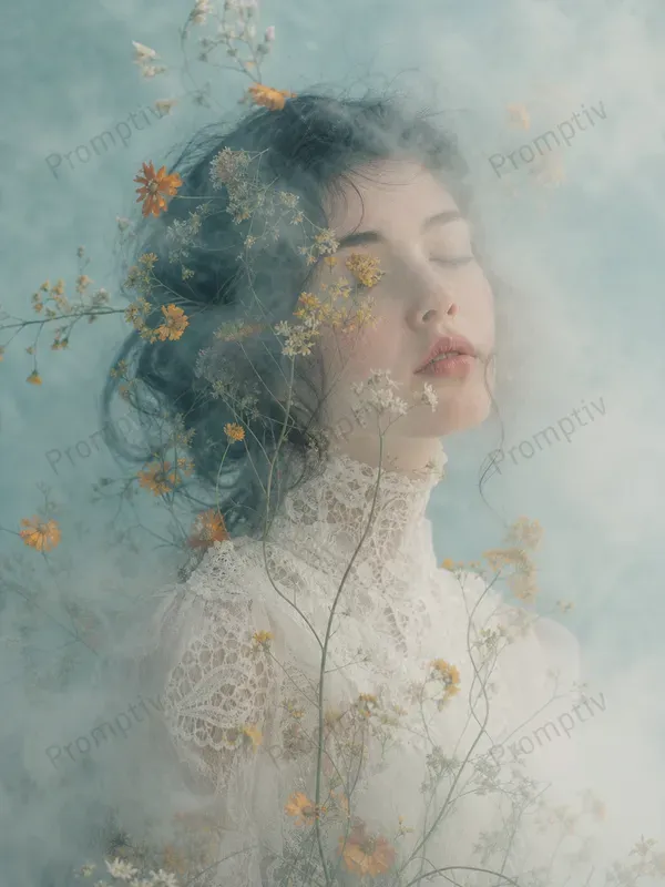 Surreal Floral Fine Art Portraits