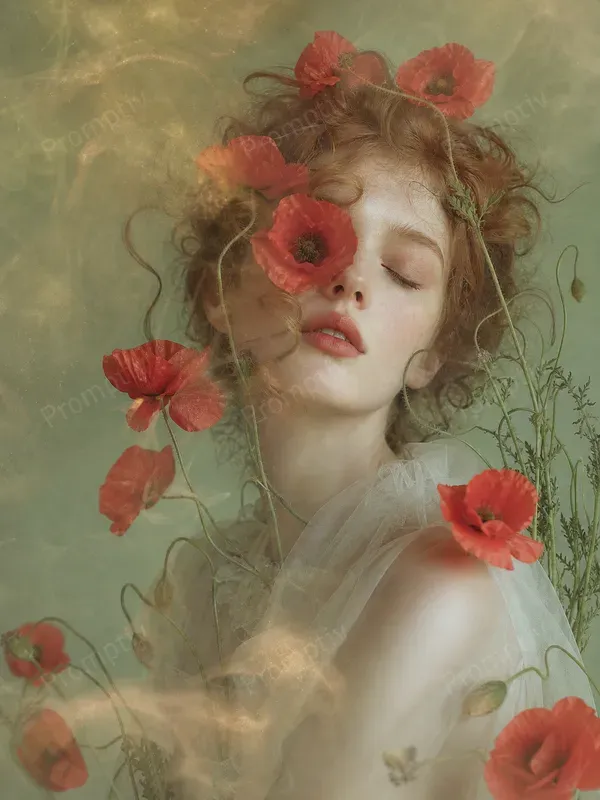 Surreal Floral Fine Art Portraits