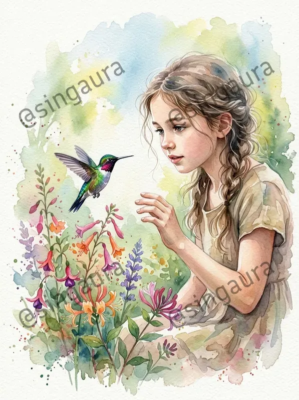 Anime Premium Watercolor Characters