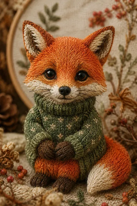 Vintage Needlepoint Animals