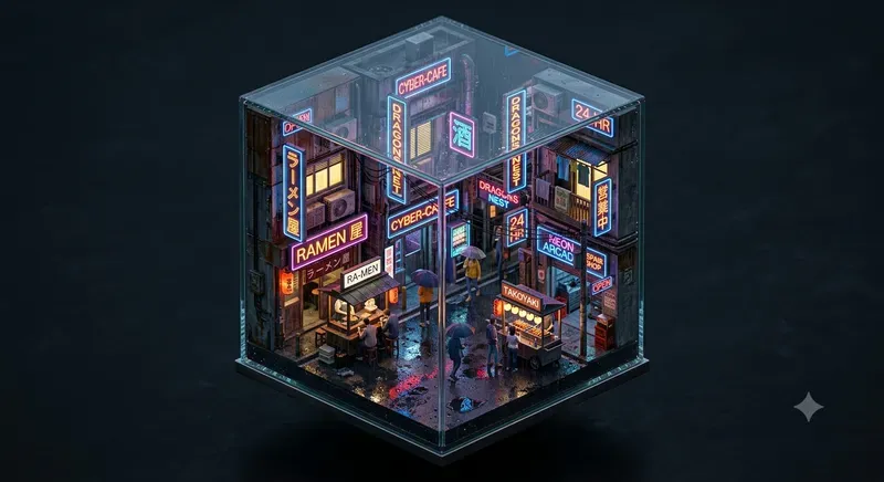 Hyperrealistic Isometric 3d Dioramas
