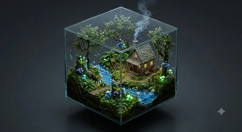 Hyperrealistic Isometric 3d Dioramas