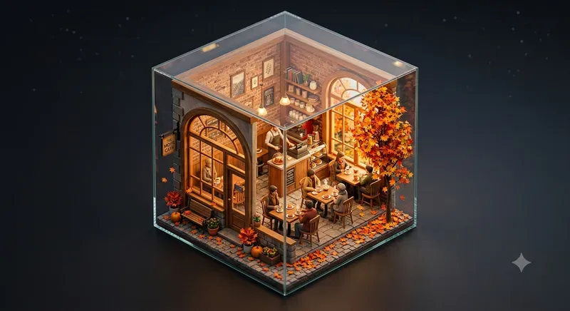 Hyperrealistic Isometric 3d Dioramas