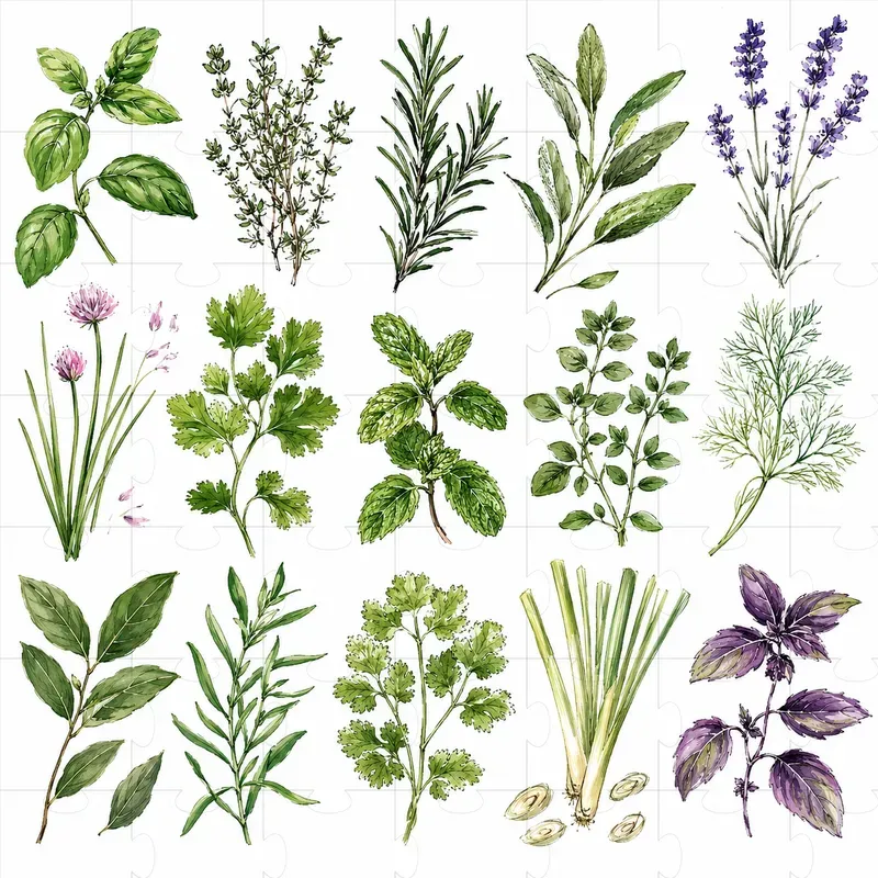 Hand Drawn Botanical Cliparts