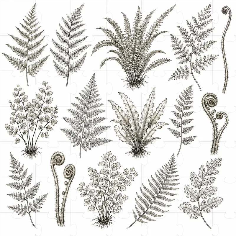 Hand Drawn Botanical Cliparts