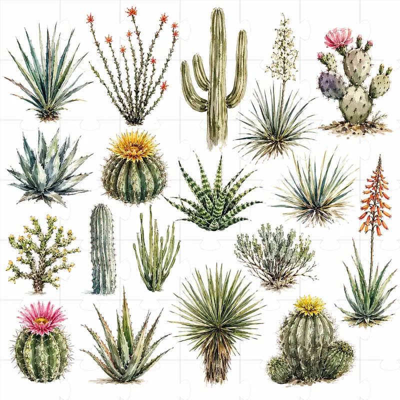 Hand Drawn Botanical Cliparts