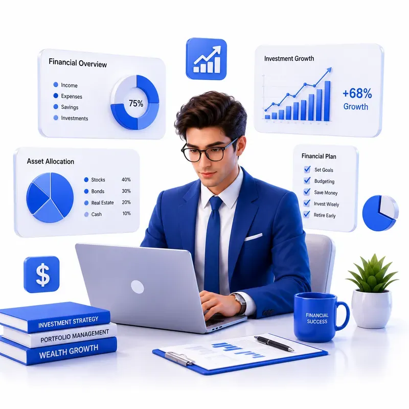 Modern 3D Office Team Illustrations