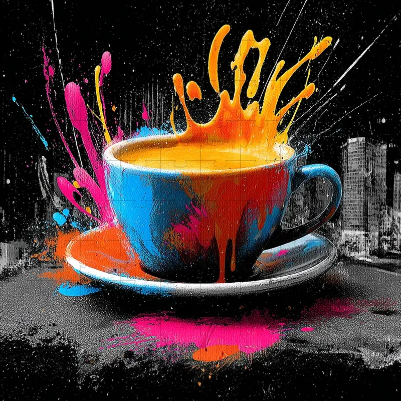 Splatter Graffiti Street Pop Grunge