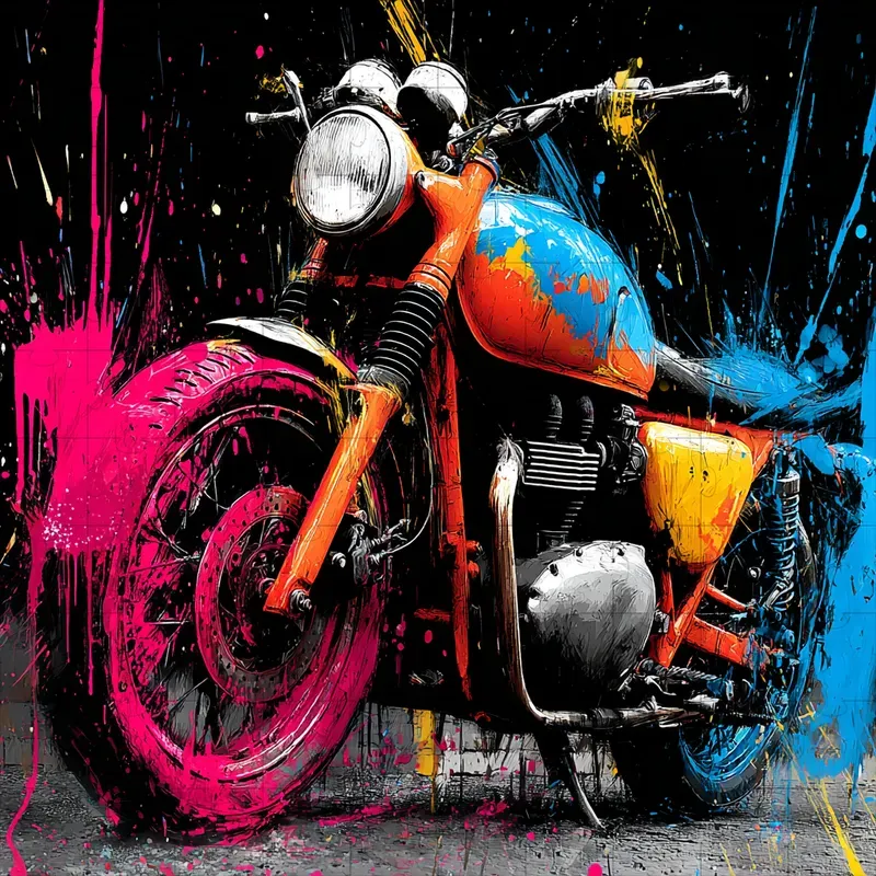 Splatter Graffiti Street Pop Grunge