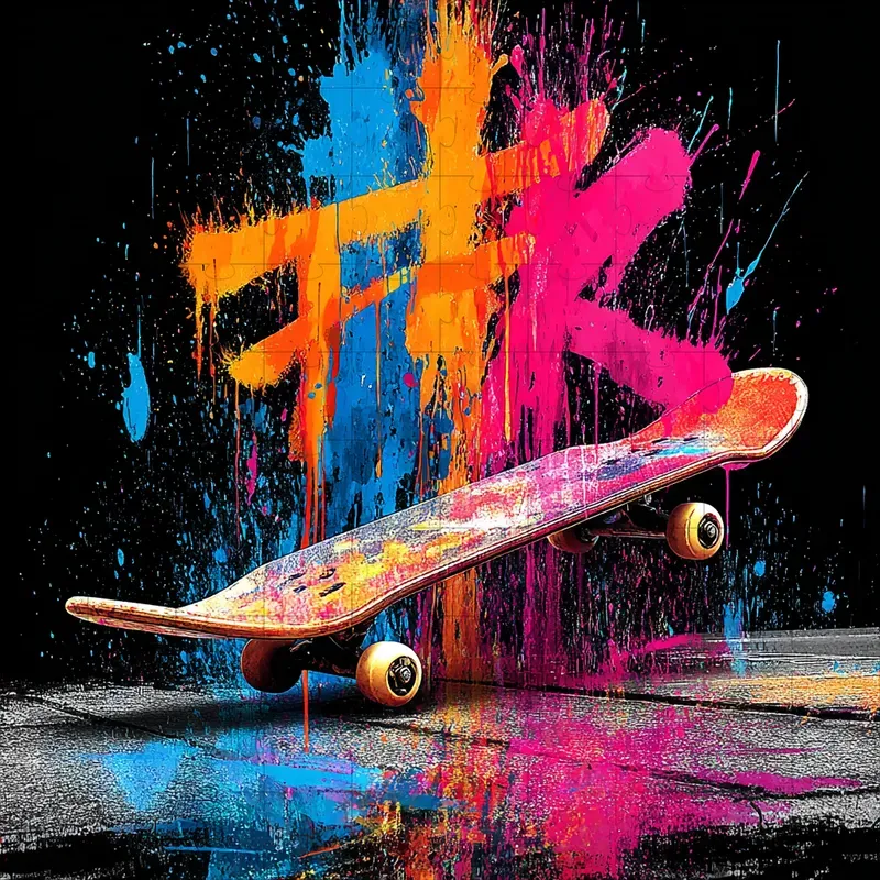 Splatter Graffiti Street Pop Grunge
