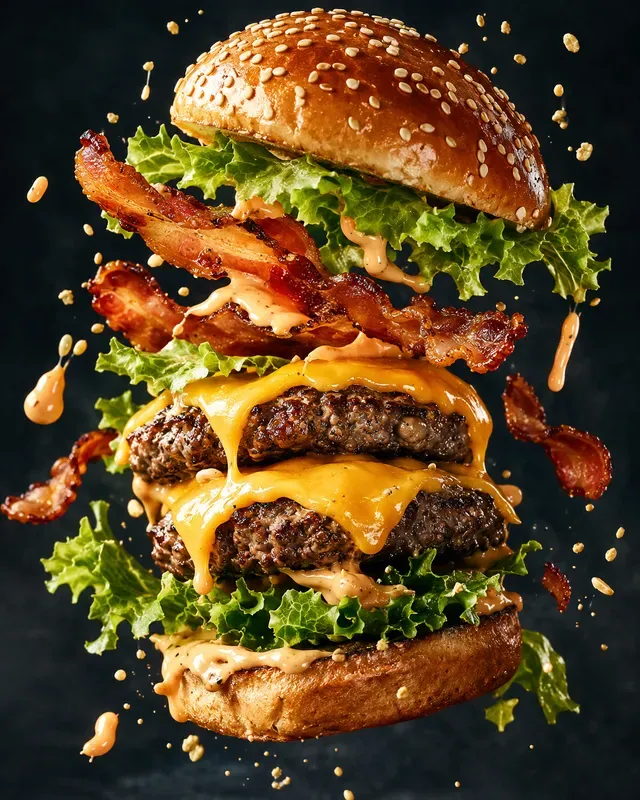 3D Food Beverage Commercial Photography