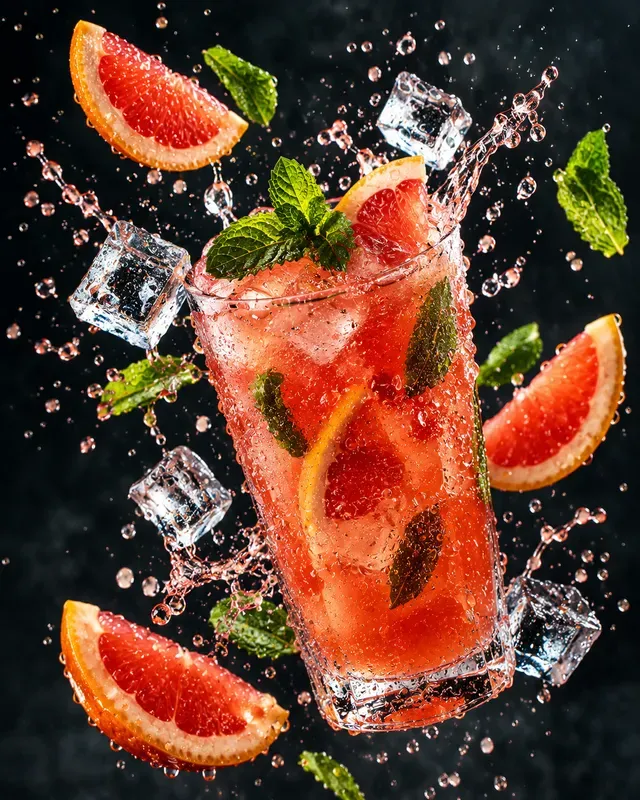 3D Food Beverage Commercial Photography