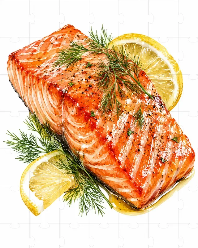 Seafood Watercolor Cliparts