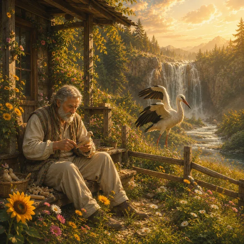 Meadow Waterfall Dreams