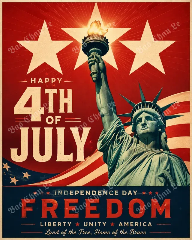 Vintage 4th Of Julys