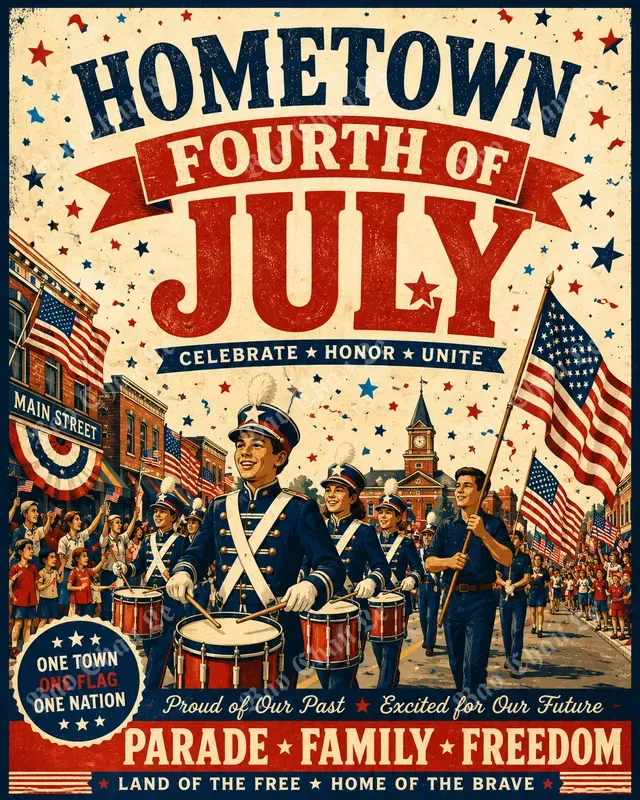 Vintage 4th Of Julys