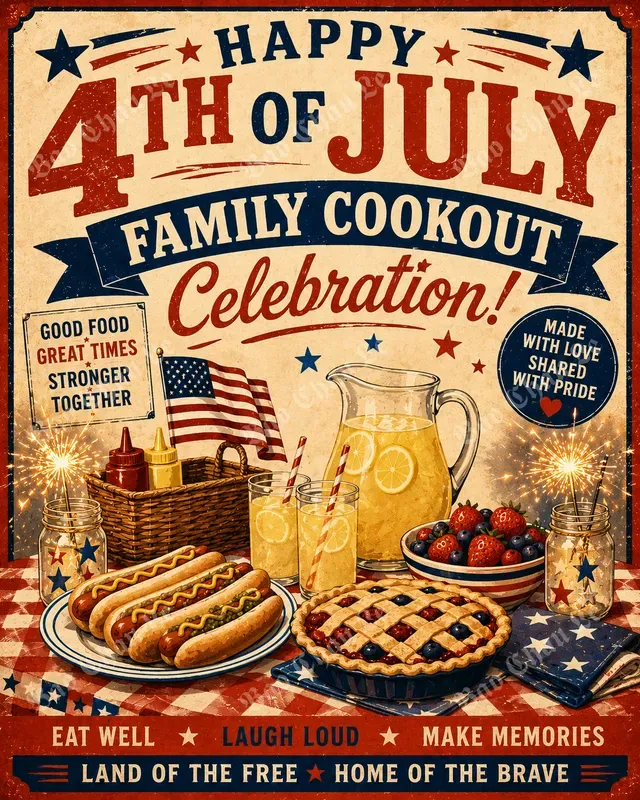 Vintage 4th Of Julys