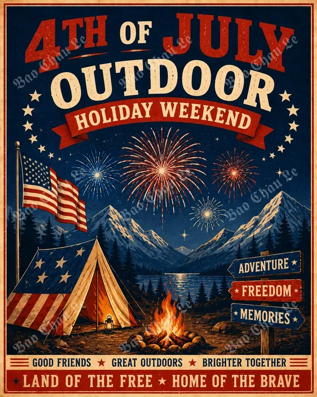 Vintage 4th Of Julys