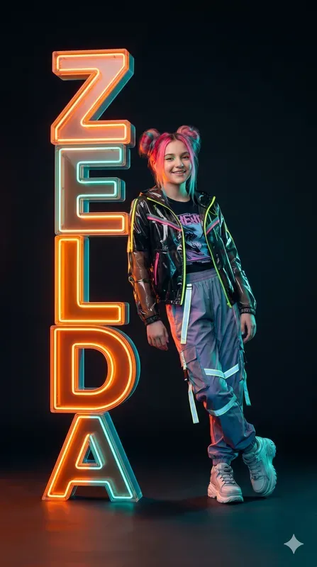 3D Giant Typography Character Portraits
