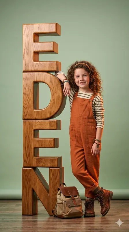3D Giant Typography Character Portraits