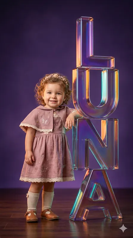 3D Giant Typography Character Portraits