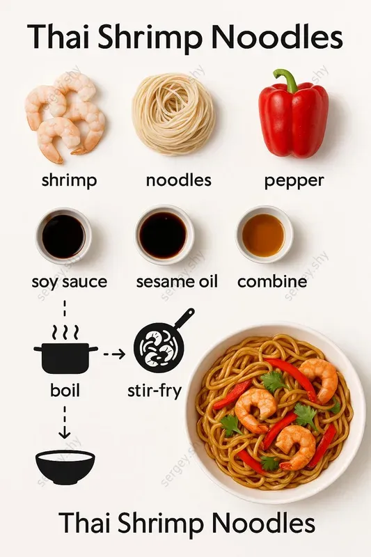 Realistic Recipe Infographics