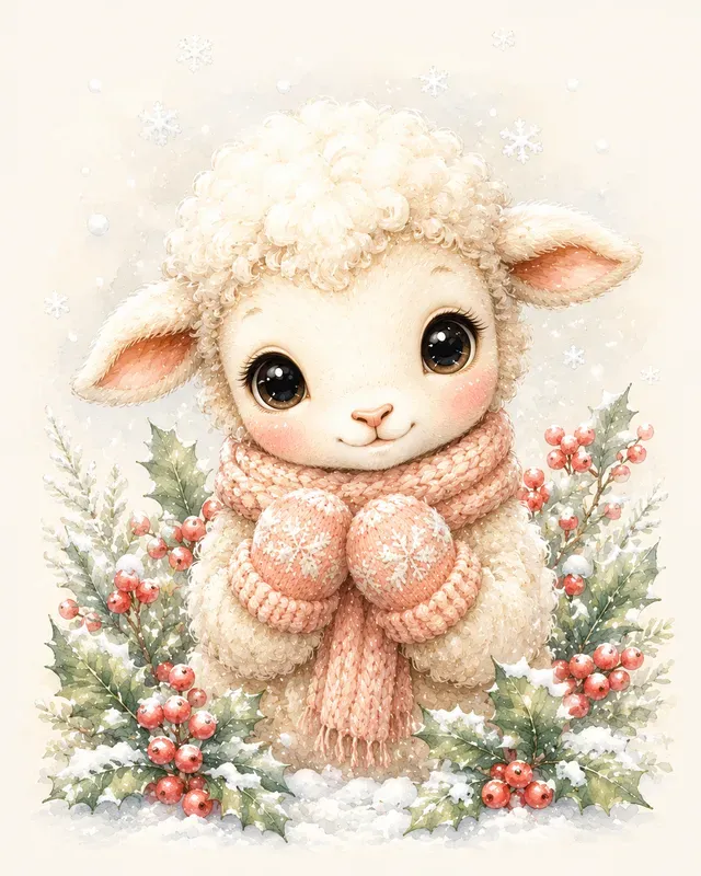 Watercolor Baby Animal Portraits