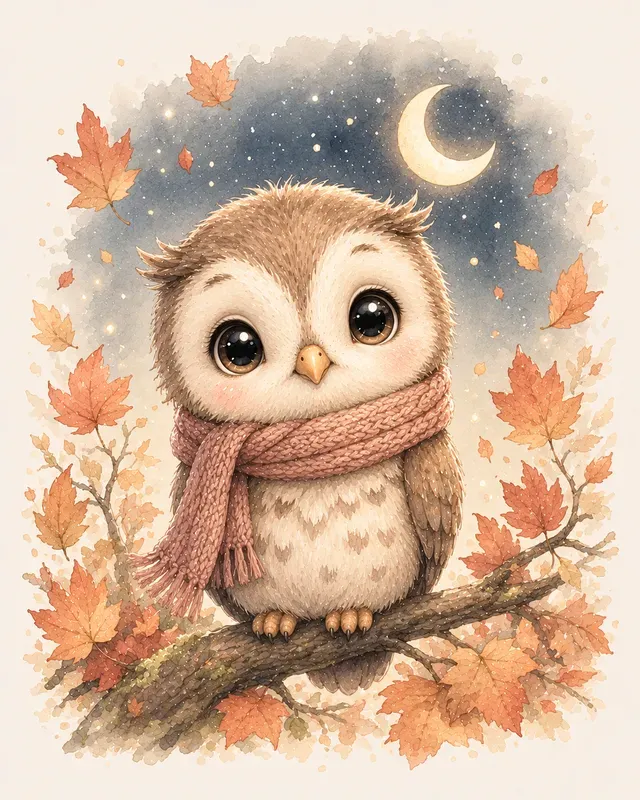 Watercolor Baby Animal Portraits