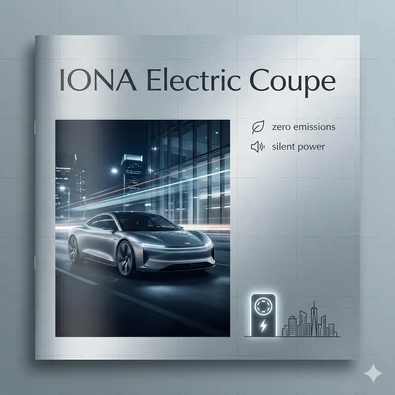 Luxury Product Brochure Images