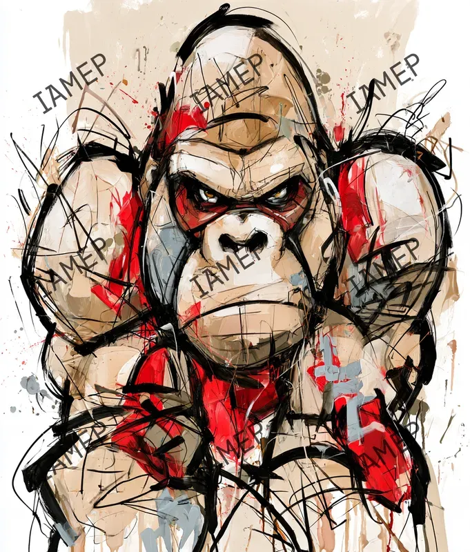 Expressive Animal Art Portraits
