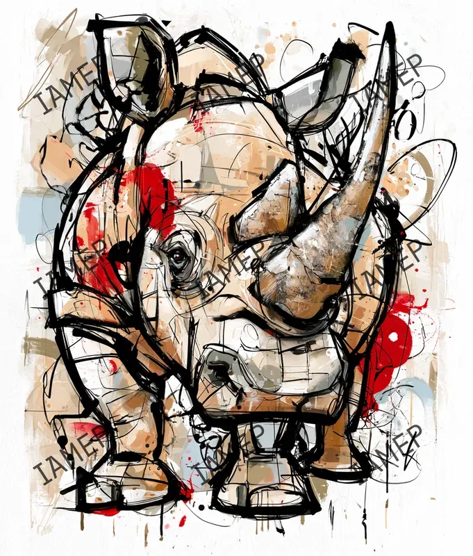 Expressive Animal Art Portraits