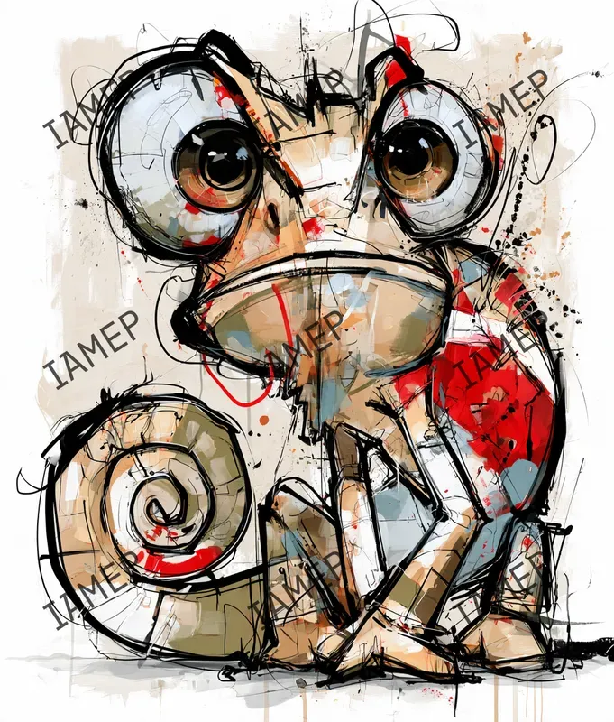 Expressive Animal Art Portraits