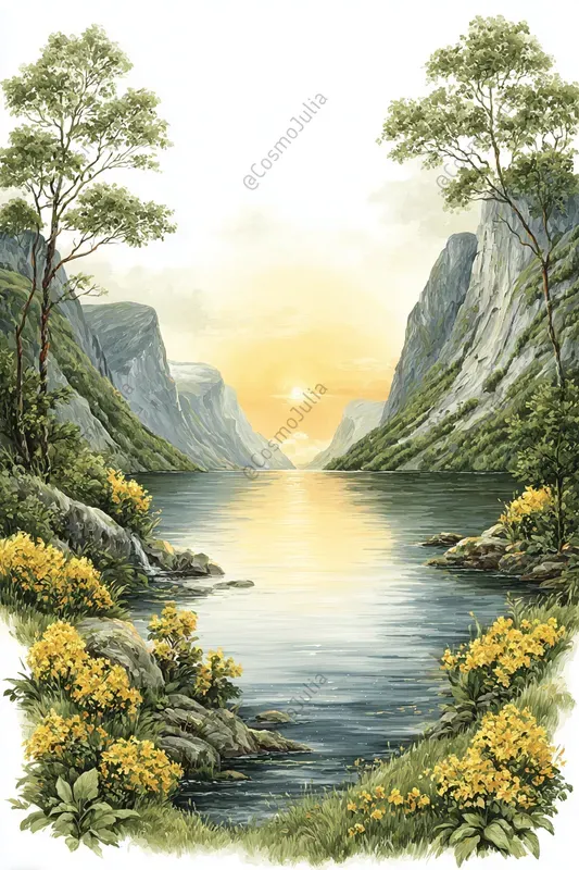 Vivid Summer Landscapes