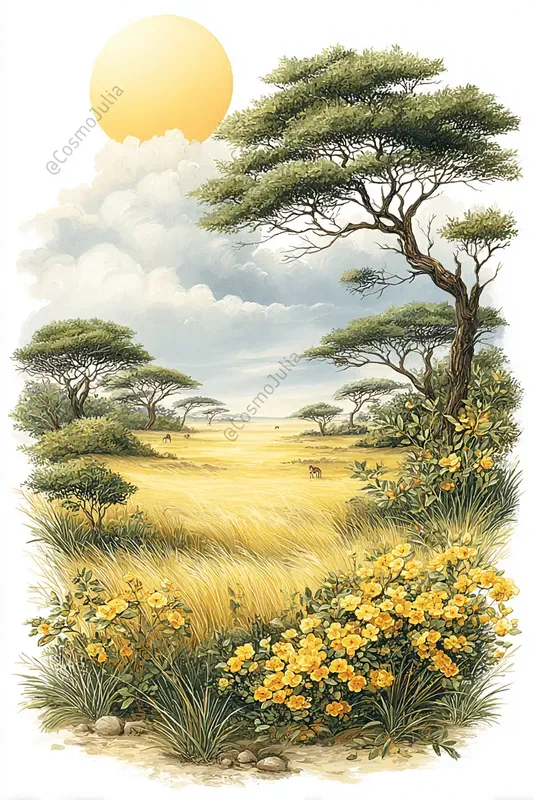 Vivid Summer Landscapes