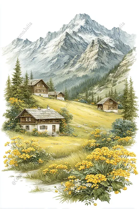 Vivid Summer Landscapes