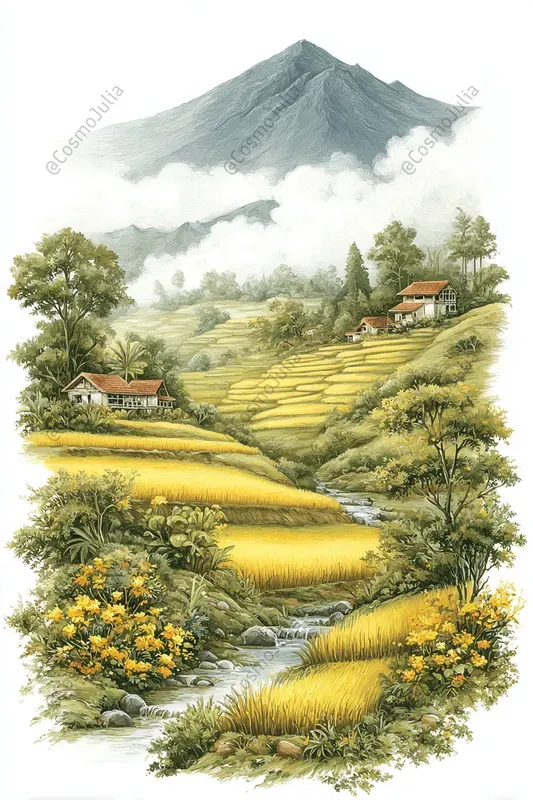 Vivid Summer Landscapes