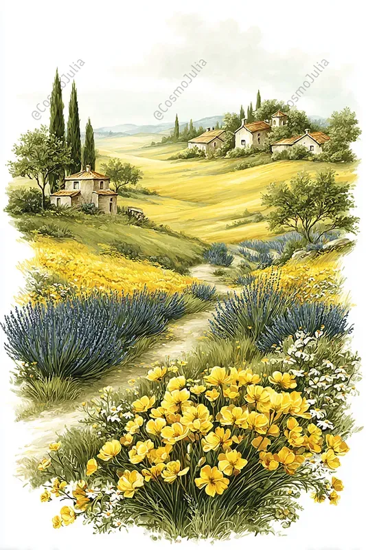 Vivid Summer Landscapes