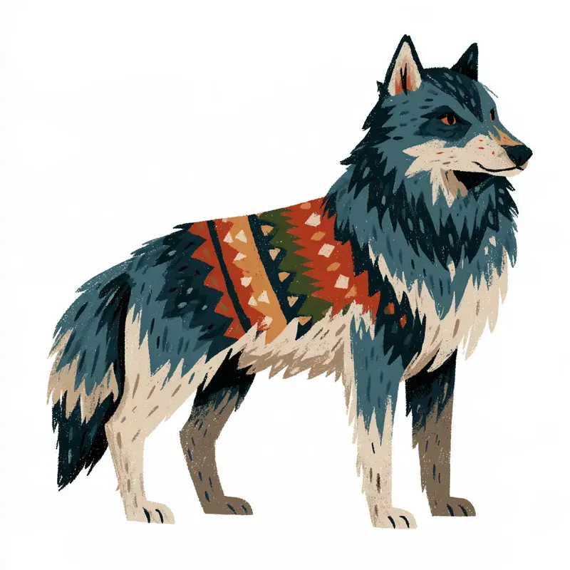 Nordic Winter Animal Cliparts