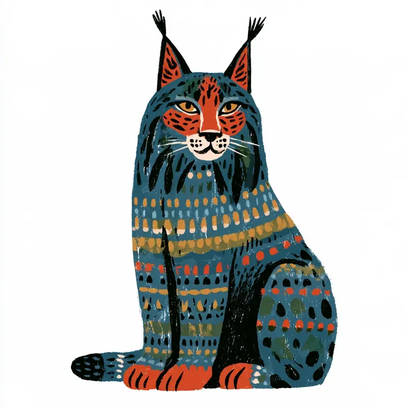Nordic Winter Animal Cliparts