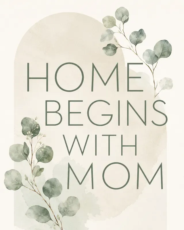 Mothers Day Typography Posters