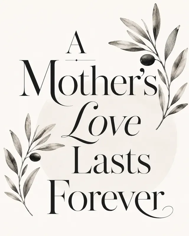 Mothers Day Typography Posters