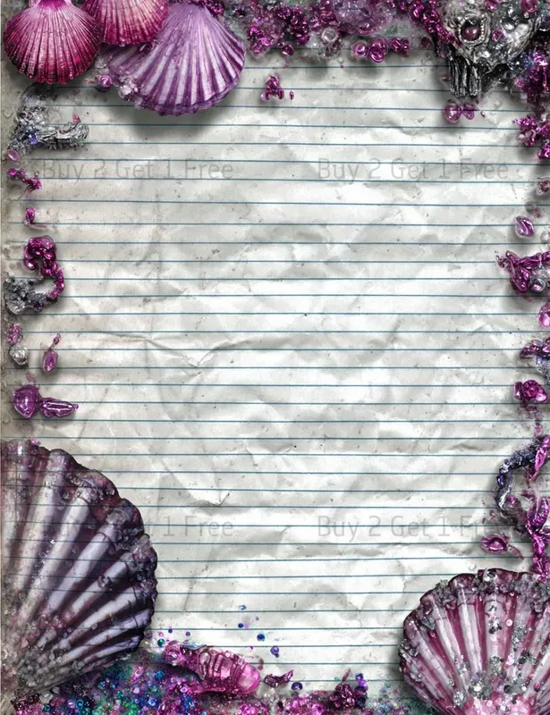 Alice In Ocean Steampunk Plain Papers