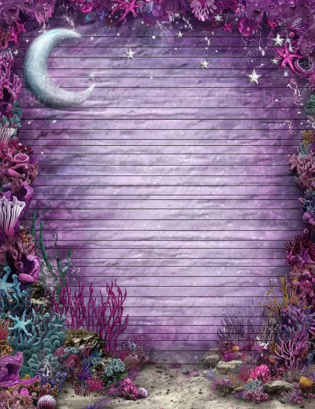 Alice In Ocean Steampunk Plain Papers